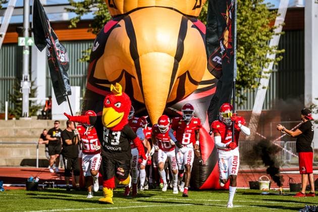 GFL German Football League Potsdam Royals Allgäu Comets 21 09 2024 GFL German Football League Potsdam Royals Allgäu Comets Copyright: xBEAUTIFULxSPORTS NicolxMarschallx