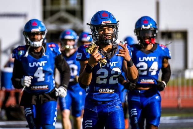GFL German Football League Potsdam Royals Allgäu Comets 21 09 2024 GFL German Football League Potsdam Royals Allgäu Comets Copyright: xBEAUTIFULxSPORTS NicolxMarschallx