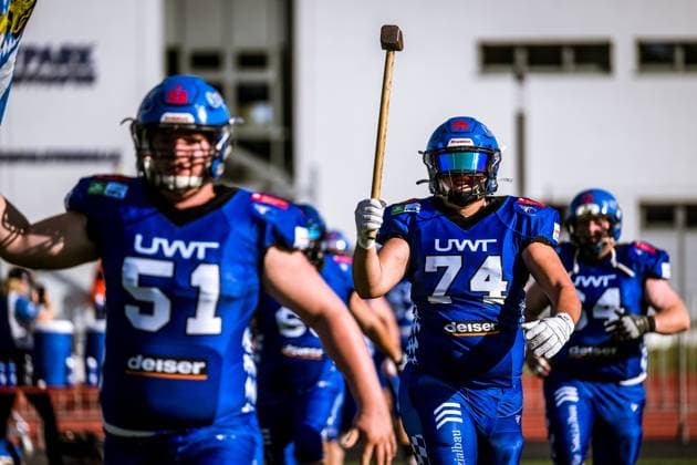 GFL German Football League Potsdam Royals Allgäu Comets 21 09 2024 GFL German Football League Potsdam Royals Allgäu Comets Copyright: xBEAUTIFULxSPORTS NicolxMarschallx