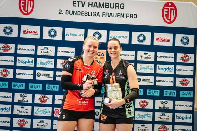 Volleyball, Women, 2nd BL Pro, ETV Hamburg - NavaRo Straubing