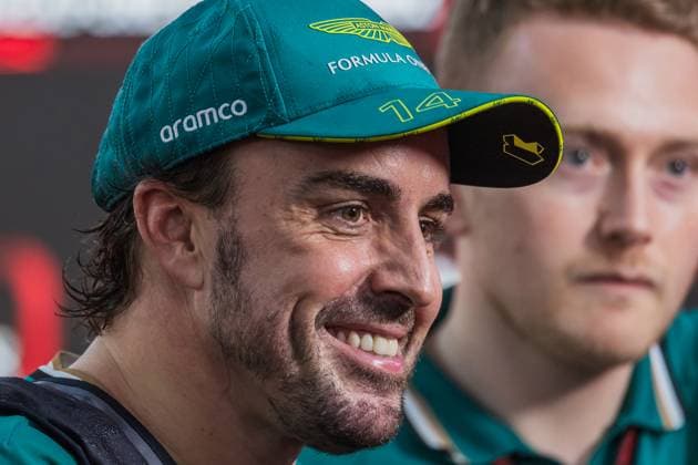 Marina Bay Street Circuit, Singapore, Singapore. 21.September.2024; Fernando Alonso of Spain and Aston Martin Aramco F1 Team during Formula One Singapore Grand Prix  (267349873)
