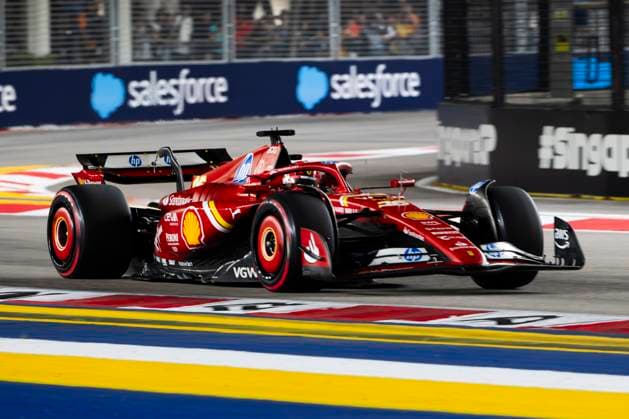 September 21, 2024, Singapore, Singapore: CHARLES LECLERC (MON) of Scuderia Ferrari 16 racing during Qualifying day for the 2024 Formula 1 Singapore Grand Prix. Singapore Singapore - ZUMAb177 20240921_aap_b177_056 Copyright: xTaidghxBarronx