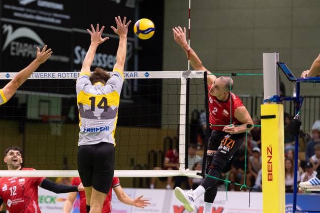 Volleyball, 2nd BL, TV Rottenburg - TSV Grafing