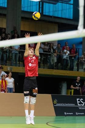 Aurel Sprenger TV Rottenburg, 17 GER, TV Rottenburg vs TSV Grafing, Volleyball, Men, 2 Bundesliga, Season 24 25, 21 09 2024, GER, TV Rottenburg vs TSV Grafing, Volleyball, Men, 2 Bundesliga, Season 24 25, 21 09 2024 Rottenburg Copyright: xEibner-Pressefoto WolfgangxFrankx EP_WFK