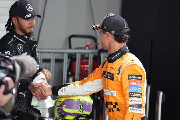 FORMULA 1 SINGAPORE AIRLINES SINGAPORE GRAND PRIX 2024 21 09 2024, Marina Bay Street Circuit, Singapore, FORMULA 1 SINGAPORE AIRLINES SINGAPORE GRAND PRIX 2024,in the picture pole position for Lando Norris GBR , McLaren F1 Team nordphotoxGmbHx xBratic nph00250