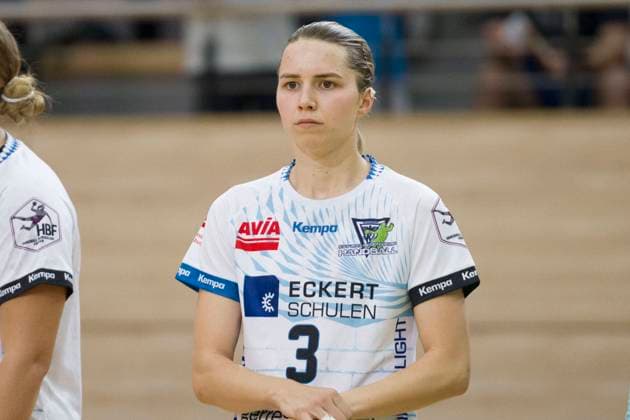 Halle, Germany 21 September 2024 2 HBL Women 2024 2025 SV Union Halle Neustadt vs ESV 1927 Regensburg In the picture Anika Neuer Regensburg SWH arena Sachsen Anhalt Copyright: xFotostandx xBallaschx