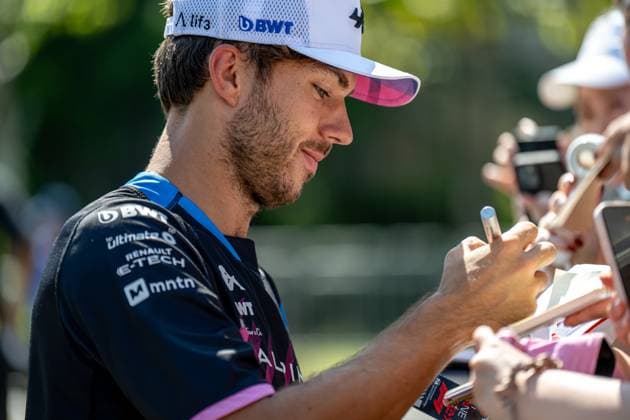 MARINA BAY, SINGAPORE: Pierre Gasly, racing for the Alpine team during the 2024 Formula 1 Singapore Grand Prix at the Marina Bay Street Circuit in Marina Bay, Singapore