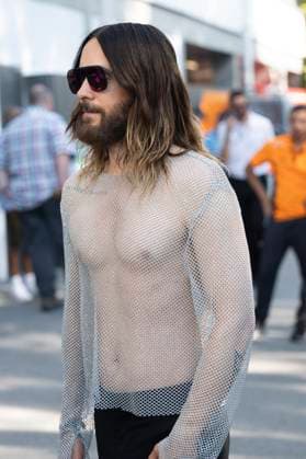 September 22, 2024, Singapore, Singapore: JARED LETO walking the paddock during Race day for the 2024 Formula 1 Singapore Grand Prix. Singapore Singapore - ZUMAb177 20240922_aap_b177_008 Copyright: xTaidghxBarronx