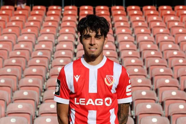 Lucas Copado FC Energie Cottbus 3 Liga, portrait date 2024 2025 FC Energie Cottbus, 3 Liga, portrait date 2024 2025