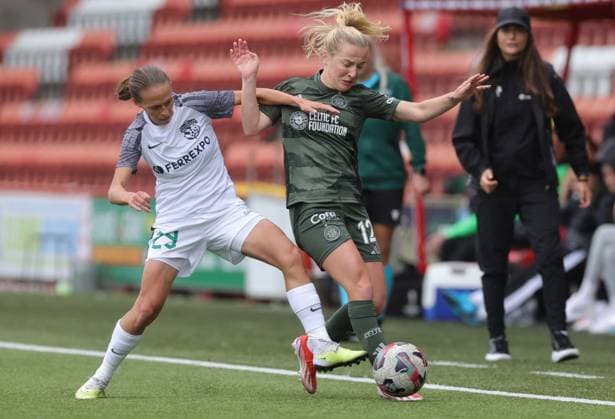 Football, Women, CL-Quali, Worskla Poltawa - Celtic Glasgow