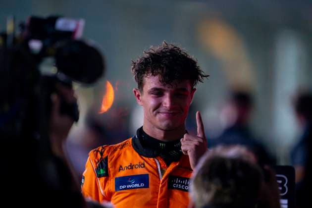 September 22, 2024, Singapore, Singapore: British driver LANDO NORRIS (McLaren F1 Team) is seen after winning the 2024 FIA Formula 1 Singapore Grand Prix at Marina Bay Street Circuit in Singapore. Singapore Singapore - ZUMAg147 20240922_fap_g147_014 Copyright: xJamesxGasperottix