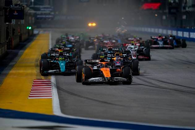 Formula 1, Singapore GP, The race