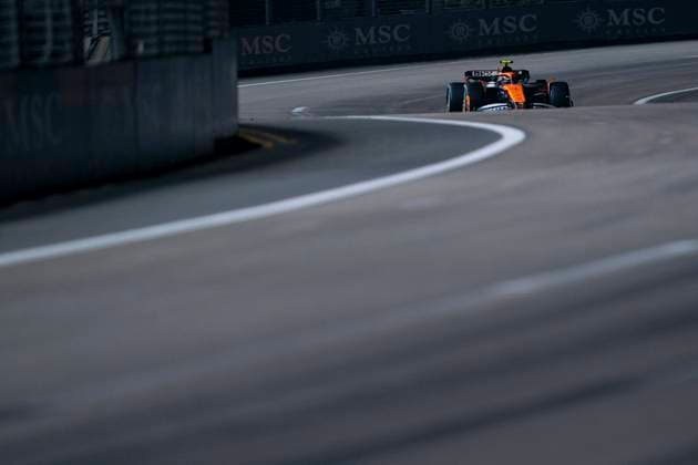 September 22, 2024, Singapore, Singapore: British driver LANDO NORRIS (McLaren F1 Team) drives during the 2024 FIA Formula 1 Singapore Grand Prix at Marina Bay Street Circuit in Singapore. Singapore Singapore - ZUMAg147 20240922_fap_g147_061 Copyright: xJamesxGasperottix
