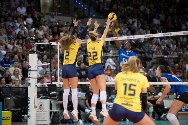 Volleyball, Women, Supercup, Allianz MTV Stuttgart - SSC Palmberg Schwerin