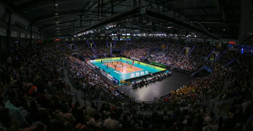 BAU 22 09 2024 Stuttgart Volleyball Supercup Allianz MTV Stuttgart vs SSC Palmberg Schwerin, Feature Overview