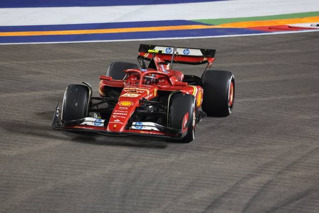 22 09 2024, Marina Bay Street Circuit, Singapore, FORMULA 1 SINGAPORE AIRLINES SINGAPORE GRAND PRIX 2024,in the picture Charles Leclerc MCO , Scuderia Ferrari HP Defodi 506 20240922 hbr 0085 Defodi-506