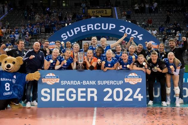 Volleyball, Women, Supercup, Winner Allianz MTV Stuttgart