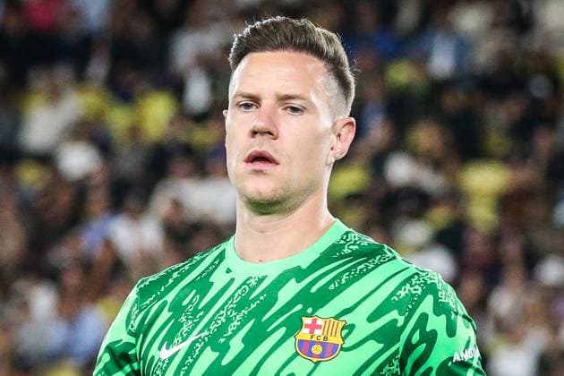 September 19, 2024, Monaco, France, Monaco: Marc-Andre TER STEGEN of Barcelona during the UEFA Champions League, League Phase MD1 match between AS Monaco and FC Barcelona, Barca at Louis II Stadium on September 19, 2024 in Monaco, Monaco. Monaco Monaco - ZUMAm308 20240919_zsp_m308_027 Copyright: xMatthieuxMirvillex