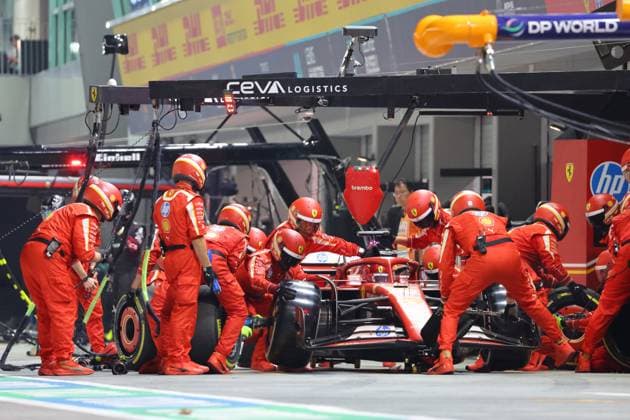 22 09 2024, Marina Bay Street Circuit, Singapore, FORMULA 1 SINGAPORE AIRLINES SINGAPORE GRAND PRIX 2024,in the picture Charles Leclerc MCO , Scuderia Ferrari HP Defodi 506 20240922 hbr 0145 Defodi-506