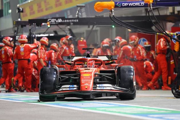 22 09 2024, Marina Bay Street Circuit, Singapore, FORMULA 1 SINGAPORE AIRLINES SINGAPORE GRAND PRIX 2024,in the picture Charles Leclerc MCO , Scuderia Ferrari HP Defodi 506 20240922 hbr 0146 Defodi-506