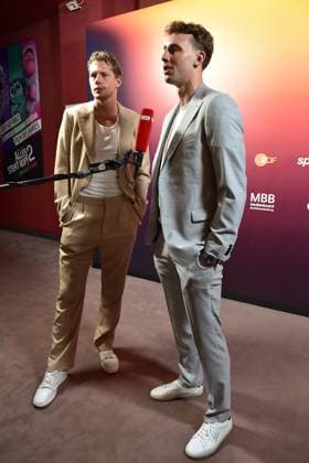 The basketball brothers, Moritz Wagner and Franz Wagner Arrival, preview of part 1 of the four-part documentary series THE WAGNER BROTHERS Two brothers, a dream come true in Berlin, on 22 09 2024 The Wagner Brother in Berlin PREVIEW Photopress Mueller