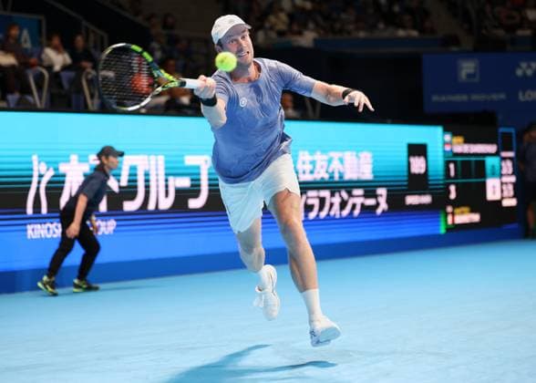 Botic van de Zandschulp NED , Konishita Group Japan Open Tennis Championships, Tokyo, Japan Tennis Japan Open Tennis Championships 2024 ATP 500 Ariake Coliseum Tokyo Japan September 25, 2024 Copyright: xJuergenxHasenkopfx