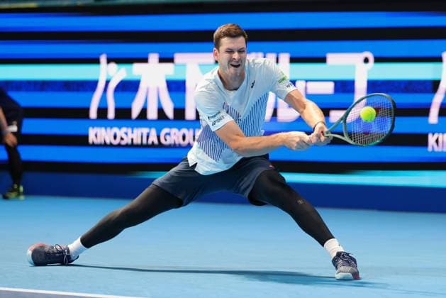 Hubert Hurkacz, Kinoshita Group Japan Open Tennis Championships, Tokyo, Japan Copyright: xJuergenxHasenkopfx