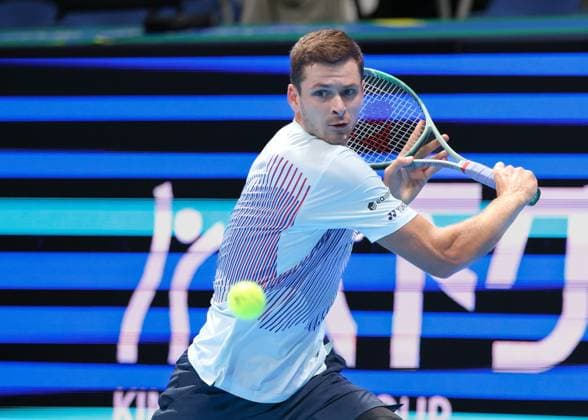 Hubert Hurkacz, Kinoshita Group Japan Open Tennis Championships, Tokyo, Japan Copyright: xJuergenxHasenkopfx