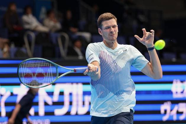 Hubert Hurkacz, Kinoshita Group Japan Open Tennis Championships, Tokyo, Japan Copyright: xJuergenxHasenkopfx
