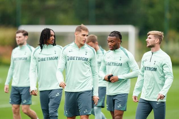 Football, EL, Tottenham Hotspur, Training