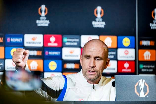 240925 Head coach Henrik Rydström of Malmö FF during a press conference with Malmö FF on September 25, 2024 in Malmö Photo Christian Örnberg BILDBYRAN COP 166 CO0470 fotboll football soccer fotball uefa europa league presskonferens press conference malmö ff bbeng  Copyright: CHRISTIANxÖRNBERG BB240925CO064