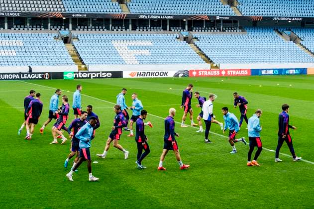 240925 The players during a training session with Malmö FF on September 25, 2024 in Malmö Photo Christian Örnberg BILDBYRAN COP 166 CO0469 fotboll football soccer fotball uefa europa league träning practice training malmö ff bbeng  Copyright: CHRISTIANxÖRNBERG BB240925CO073