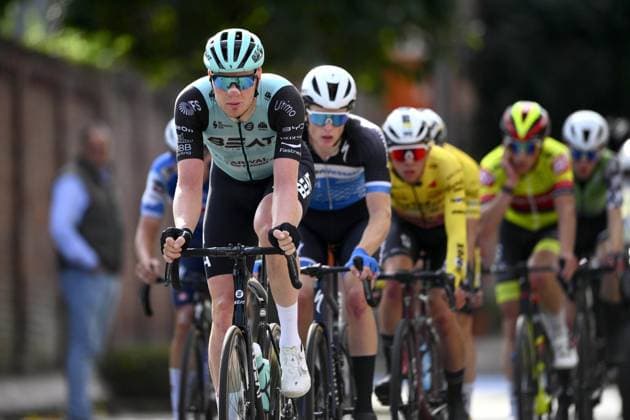 September 25, 2024, Lichtervelde, Belgium: LICHTERVELDE, BELGIUM - SEPTEMBER 25 : EISING Tijmen of BEAT Cycling Club pictured during the Omloop van het Houtland 2024 Cycling race with start in Eernegem and finish in Lichtervelde (195,3km). On September 25, 2024 in Lichtervelde, Belgium, 25 09 2024 Lichtervelde Belgium - ZUMAp34_ 20240925_zaf_p34_158 Copyright: xPanoramicx