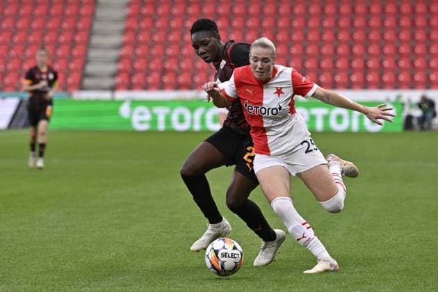Football, Women, CL-Quali, Slavia Prague - Galatasaray Istanbul
