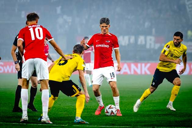 Football, EL, AZ Alkmaar - IF Elfsborg Boras