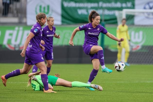 Football, Women, CL-Quali, VfL Wolfsburg - AC Florence