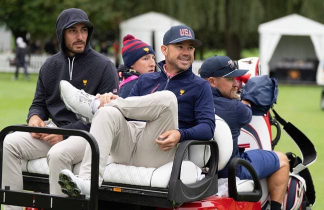 Golf, Presidents Cup in Montreal, Training