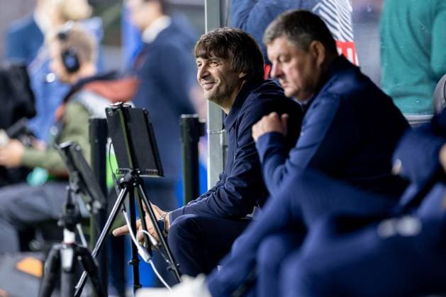 Hamburg, September 25, 2024 Football, UEFA Europa League 2024 25, Dynamo Kyiv Lazio Roma Oleksandr Shovkovskyi Dynamo Kyiv, Coach