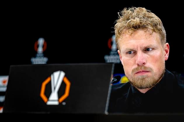 IF Elfsborg trainer Oscar Hiljemark, during the match AZ Elfsborg at the AZ Stadium for the UEFA Europa League League phase Matchday 1 season 2024 2025 in ALKMAAR, Netherlands on 25 september 2024, photo by Marcel van Dorst EYE4images DeFodi Images Defodi 746 190569 Defodi-746