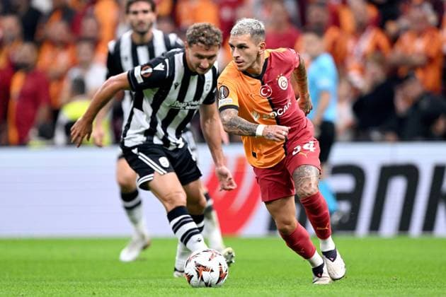 Football, EL, Galatasaray Istanbul - PAOK Saloniki