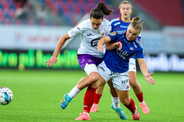 Football, Women, CL-Quali, Valerenga IF Oslo - RSC Anderlecht