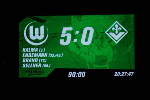 UEFA Womens Champions League VfL Wolfsburg Fiorentina Women s FC 25 09 2024 End in Wolfsburg 5 0 UEFA Womens Champions League VfL Wolfsburg Fiorentina Women s FC Wolfsburg, AOK Stadion on 25 09 2024 Copyright: xBEAUTIFULxSPORTS Wunderlx
