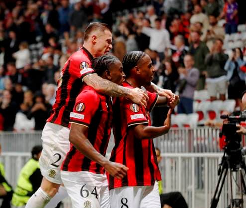 football europa ligue nice real sociedad PHOTOPQR NICE MATIN Frantz Bouton ; Nice ; 25 09 2024 ; football europa ligue ogcnice real sociedad Nice France  Copyright: xPHOTOPQR NICExMATIN MAXPPPxFrantzxBoutonx 20240925NIM1359 20240925NIM1359