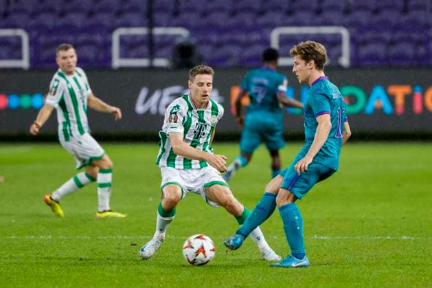 RSC Anderlecht v Ferencvaros - UEFA Europa League ANDERLECHT, BELGIUM - SEPTEMBER 25 : Verschaeren Yari midfielder of RSC Anderlecht in action pictured during the UEFA Europa League match, League phase - Matchday 1, between RSC Anderlecht and Ferencvaros on September 25, 2024 in Anderlecht, Belgium, 25-09-24 Anderlecht Belgium  Copyright: xJanxDexMeuleneirx