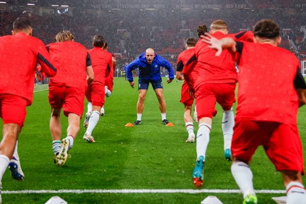 Colliin de Graaf of FC Twente , UEFA Europa League 2024 25 League Phase MD1, Manchester United, ManU v FC Twente, Old Trafford, September 25, 2024, Manchester, England.