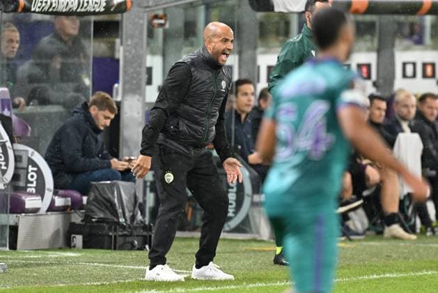 240925 RSC Anderlecht vs Ferencvaros Head Coach Pascal Jansen of Ferencvaros pictured during the Europa League matchday 1 in the league phase game in the 2024-2025 season between Royal Sporting Club Anderlecht and Ferencvaros on September 25 , 2024 in Anderlecht, Belgium. (Photo by David Catry Isosport ) ANDERLECHT BELGIUM  Copyright: xx 482259