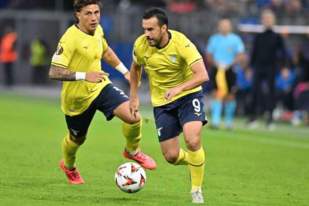 UEFA Europa League, Dynamo Kiev vs S S Lazio Rome 25 09 2024, Volksparkstadion, Hamburg, UEFA Europa League, Dynamo Kiev vs S S Lazio Rome in picture single action landscape format Pedro Rodriguez Lazio 09 nordphotoxGmbH xWitke nph00002