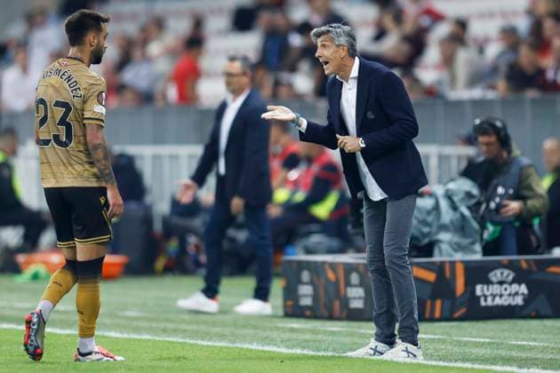 Imanol Alguacil (Sociedad), SEPTEMBER 25, 2024 - Football Soccer : UEFA Europa League match between Nice 1-1 Real Sociedad at Grand Stade de Nice in Nice, France. Noxthirdxpartyxsales  (267837108)