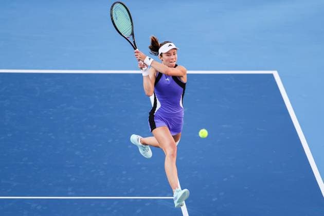 BEIJING, CHINA - SEPTEMBER 25: Katie Volynets of America competes in the Women s Singles Round of 128 match against Dalma Galfi of Hungary on day three of 2024 China Open at National Tennis Center on September 25, 2024 in Beijing, China.  Copyright: xVCGx 111520139929
