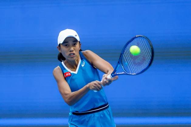 BEIJING, CHINA - SEPTEMBER 25: Zhang Shuai of China competes in the Women s Singles Round of 128 match against Mccartney Kessler of America on day three of 2024 China Open at National Tennis Center on September 25, 2024 in Beijing, China.  Copyright: xVCGx 111520245865